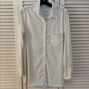 Lysse White Button Down Travel Shirt